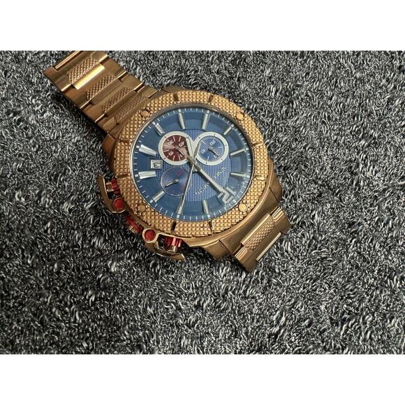 Vince Camuto Men's VC/1020BLRG "The Striker" Stainless Steel Dress Watch A3 - Picture 4 of 9